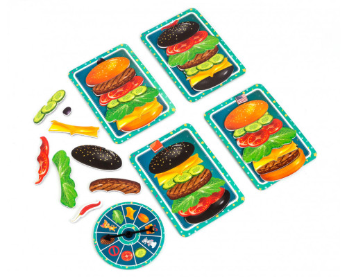 Дитяча магнітна гра "Бургер" VT2310-06 укр. мовою