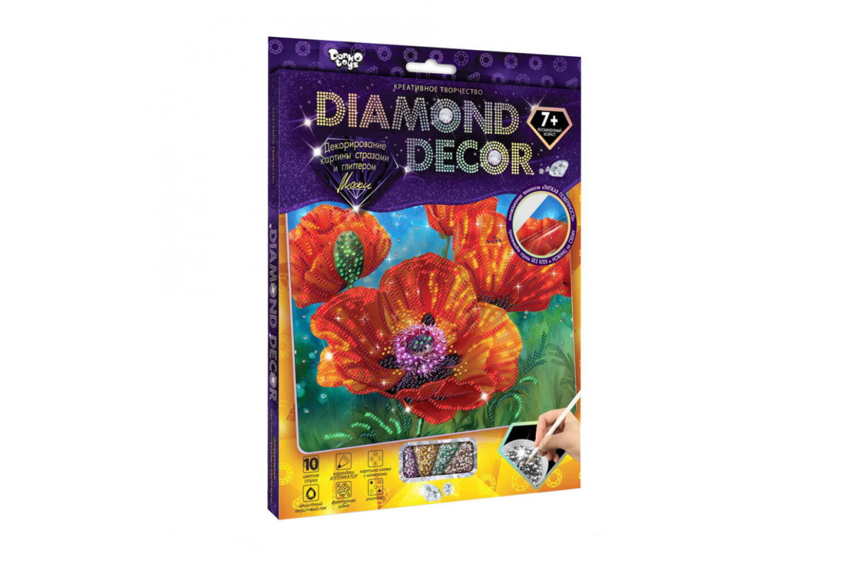 Набір креативної творчості Макі DD-01-04 "DIAMOND DECOR"