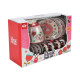 Детский набор посуды Tea set 620-C5 металл, 14 предметов