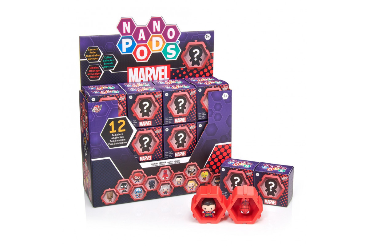 Коллекционная фигурка NANO PODS Марвел WOW! PODS MVL-1019-01 игрушка-сюрприз Коллекционная фигурка NANO PODS Марвел WOW! PODS MVL-1019-01 игрушка-сюрприз