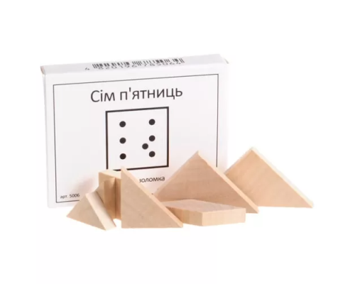Мини головоломка Семь пятниц. Заморочка 5006 деревянная