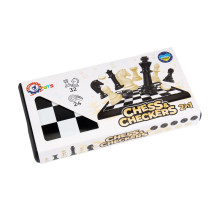 Игрушка "набор настольных игр Шахматы-Шашки ТехноК", арт. 9079TXK, 2 в 1