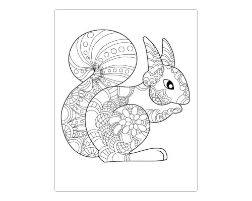 Велика книга розмальовок "Розмальовуємо разом" 1736013, 64 сторінки