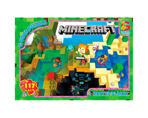 Пазлы детские "Майнкрафт" MC793, 117 элементов