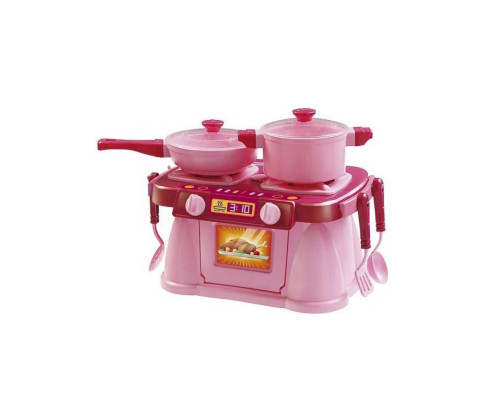 Игровой набор Кухонная плита "Cooking Plate with Dishes" 71825, 7 предметов