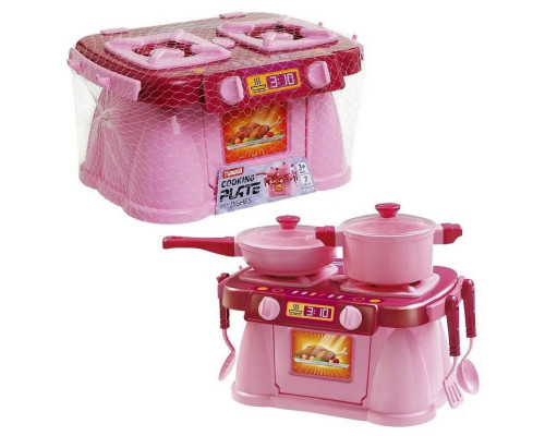 Игровой набор Кухонная плита "Cooking Plate with Dishes" 71825, 7 предметов