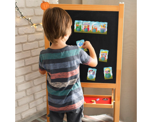 Дитяча магнітна гра "Подорож потягом" 200254, 8 елементів