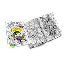 Креативна творчість "Розмальовки Антистрес" RA-01-01U з фломастерами