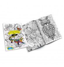 Креативна творчість "Розмальовки Антистрес" RA-01-01U з фломастерами