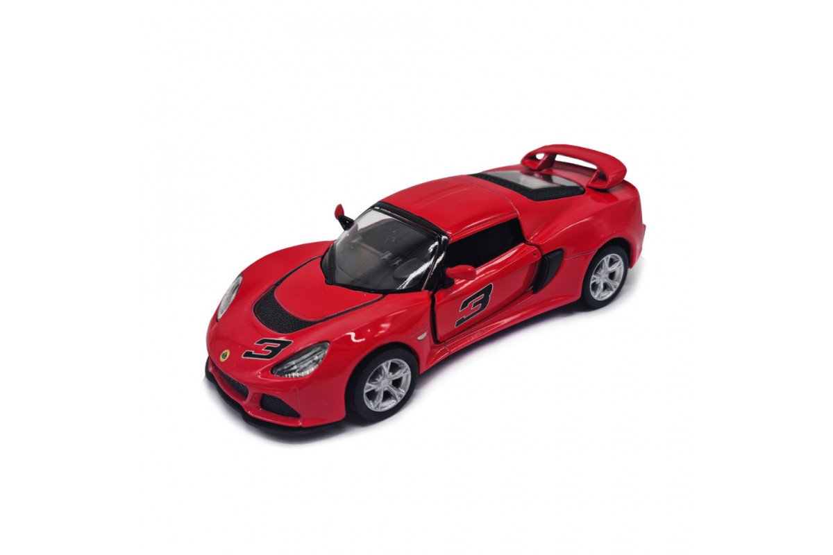 Інерційна машинка Lotus КТ5361W  метал, масштаб 1:32 Червоний