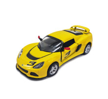 Инерционная машинка Lotus КТ5361W металл, масштаб 1:32 Желтый