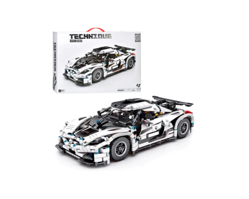 Дитячий конструктор "Гоночна машина" Bambi 8607 1275 деталей