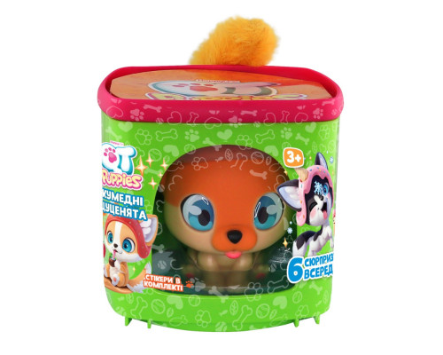 Дитячий ігровий набір "Цуценя Алекса" QT Puppies 451000-1 фігурка, будиночок, аксесуари