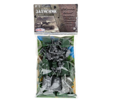 Дитячий набір солдатиків Захисник №1 ПВХ 1-042 (30 елементів)