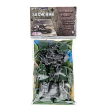 Дитячий набір солдатиків Захисник №1 ПВХ 1-042 (30 елементів)