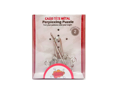 Металева головоломка "Perplexing puzzle" 5562D-20, 2 складність