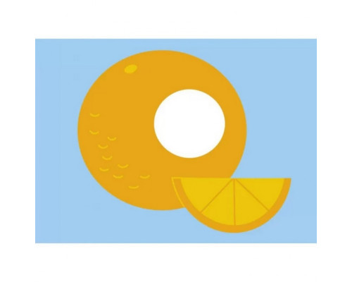 Дитяча книга "Розмальовка для самих маленьких: Розфарбовка №1" АРТ 19206 укр