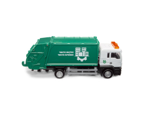 Ігровий набір "Сміттєвоз Мan" 250431U з аксесуарами, масштаб 1:64