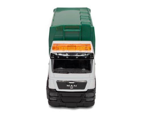 Ігровий набір "Сміттєвоз Мan" 250431U з аксесуарами, масштаб 1:64