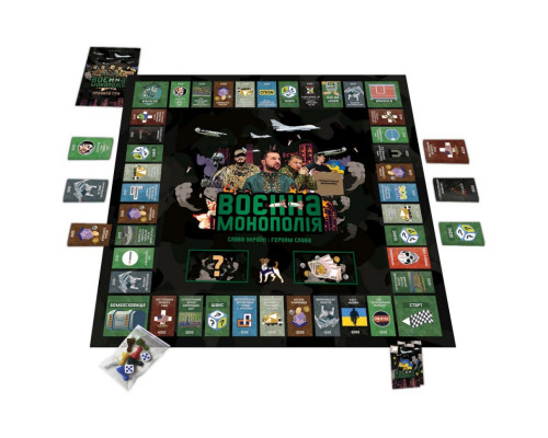 Настільна гра "Військова Монополія" PLR-0025