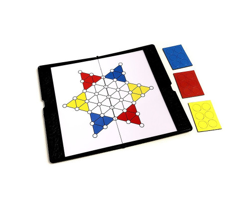 Настільна гра "Китайські шашки міні" UB 1684UB магнітне ігрове поле