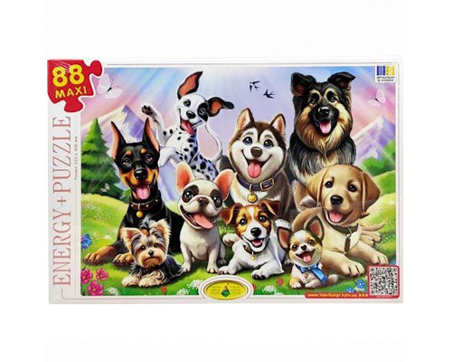 Пазл дитячий Собачки 88311, 88 елементів