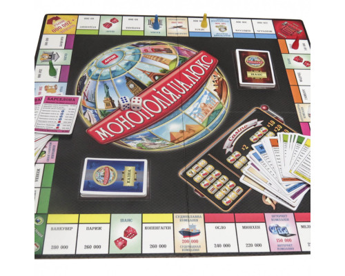 Детская настольная игра "Монополия люкс" 0260 от 8 лет