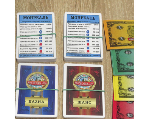 Детская настольная игра "Монополия люкс" 0260 от 8 лет