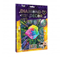 Набор креативного творчества Алмазная роза DD-01-05 "DIAMOND DECOR"