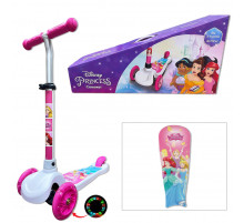 Самокат дитячий 3-х колісний LS2120 (RL7T) Disney Princess