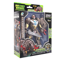 Детский робот-трансформер Justice Rhinos 168-82(Brown) робот-носорог