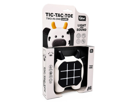 Детская игра "Нажимай быстро: Коровка" Tic-Tac-Toe G66-2 со светом и звуком