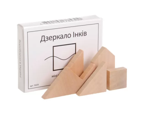 Мини головоломка Зеркало Инков. Заморочка 5029 деревянная