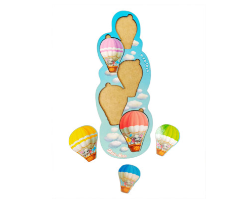 Настольная игра-сортер "Слоники из Каппадокии" Ubumblebees (ПСФ067) PSF067 больше-меньше