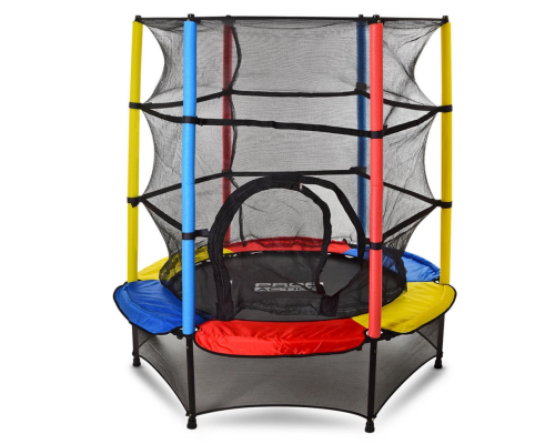 Батут Profi MS 3229 діаметр 140 см, із сіткою