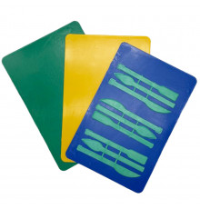 Дошка для пластиліну зі стеками AS-0201 в асортименті