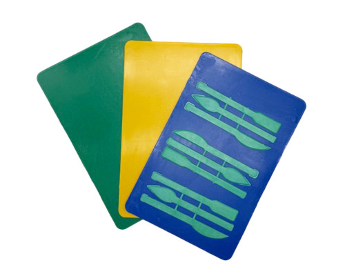 Доска для пластилина со стеками AS-0201 в ассортименте