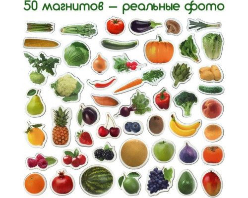 Набор магнитов Magdum "Фрукты и овощи" ML4031-15 EN