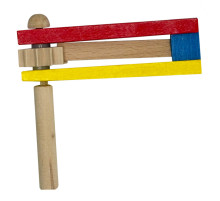 Дитяча розвиваюча музична іграшка "Тріскачка" RZV106, 12,5 см