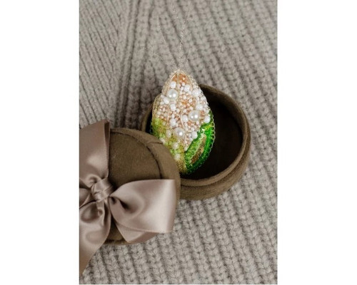 Набір для вишивання бісером прикраси "Кукурудза" AD-235 на натуральному полотні