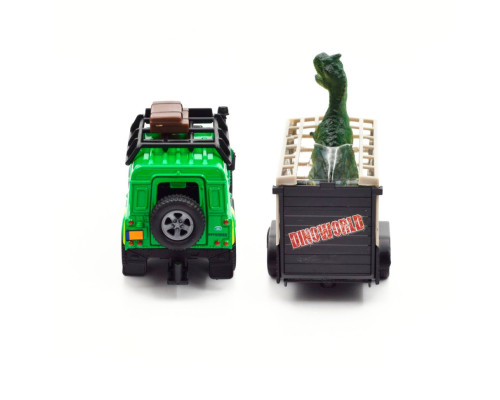 Игровой набор Land Rover TechnoDrive 520178.270 с прицепом и динозавром