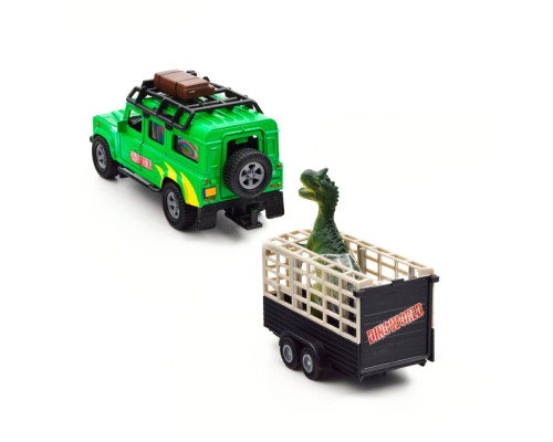 Игровой набор Land Rover TechnoDrive 520178.270 с прицепом и динозавром