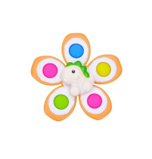 Детская погремушка-спинер с мягкими кнопками "Динозавр" GZ-05-1