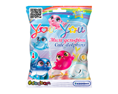 Колекційна іграшка Милі дельфіни YOU YOU #sbabam 58/CN21 фігурка-сюрприз