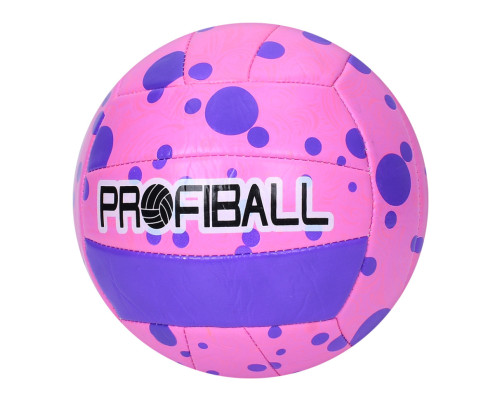 М'яч волейбольний MS 3814(Pink) діаметр 21 см, ПВХ, 260-280 грам