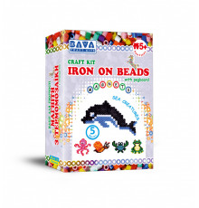 Дитячий набір для творчості. Магніти з термомозаїки "Морські" TM-003, 5 фігур Дитячий набір для творчості. Магніти з термомозаїки "Морські" TM-003, 5 фігур