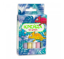 Мелки "Маленький круглый" 50106, 12 штук, разноцветные