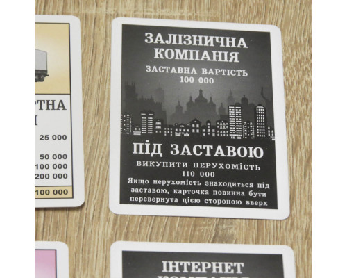 Настільна гра "Монополія Україна" 0734ATS укр. мовою