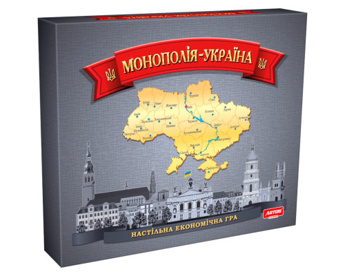 Настільна гра "Монополія Україна" 0734ATS укр. мовою