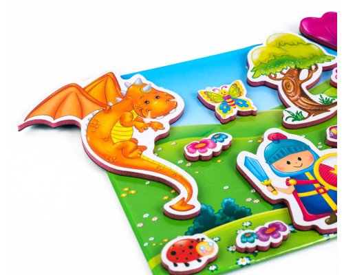 Дитяча настільна гра "Принцеса і лицар" RK2070-01 магнітна